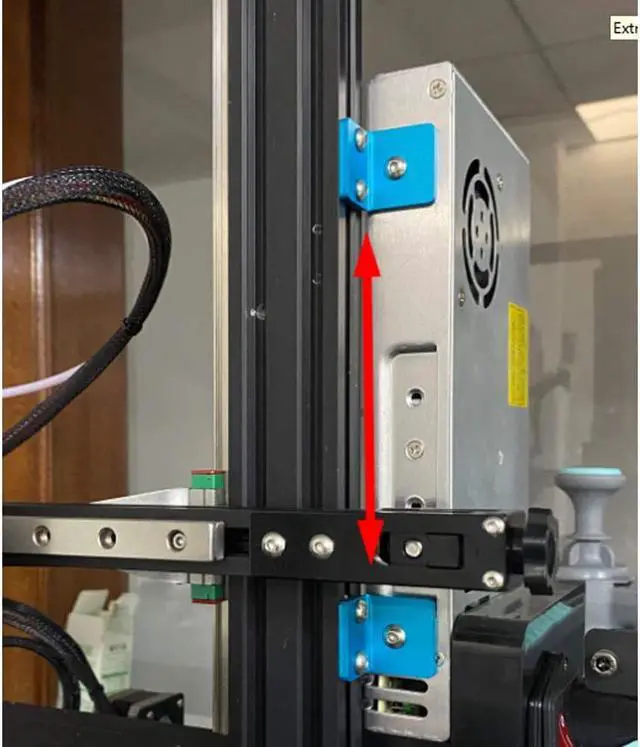 Alt view image 5 of 5 - BLV Ender 3 Pro 3D Printer Upgrade kit Dual Driver Extruder Screws Heat Bed Plate Also Compatible with Ender 3 Pro V2, Not Including MGN12 Linear Rails kit