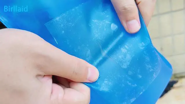 Alt view image 6 of 6 - Birllaid Inflatable Patch Repair Kit Waterproof Heavy Duty, Clear TPU Repair Tape for Bounce House, Tent, Canvas, Canopy, Pool Floats, Swimming Ring