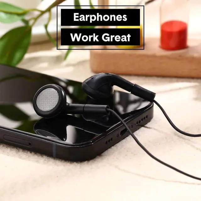 Alt view image 5 of 6 - Konohan 150 Packs Earbuds Bulk Earphones 3.5 mm Headphones Wired Ear,Black | In Ear Earphones for Office School Travel, Bulk Headphones Teacher Student Classroom, Disposable Wired Earbuds Backup