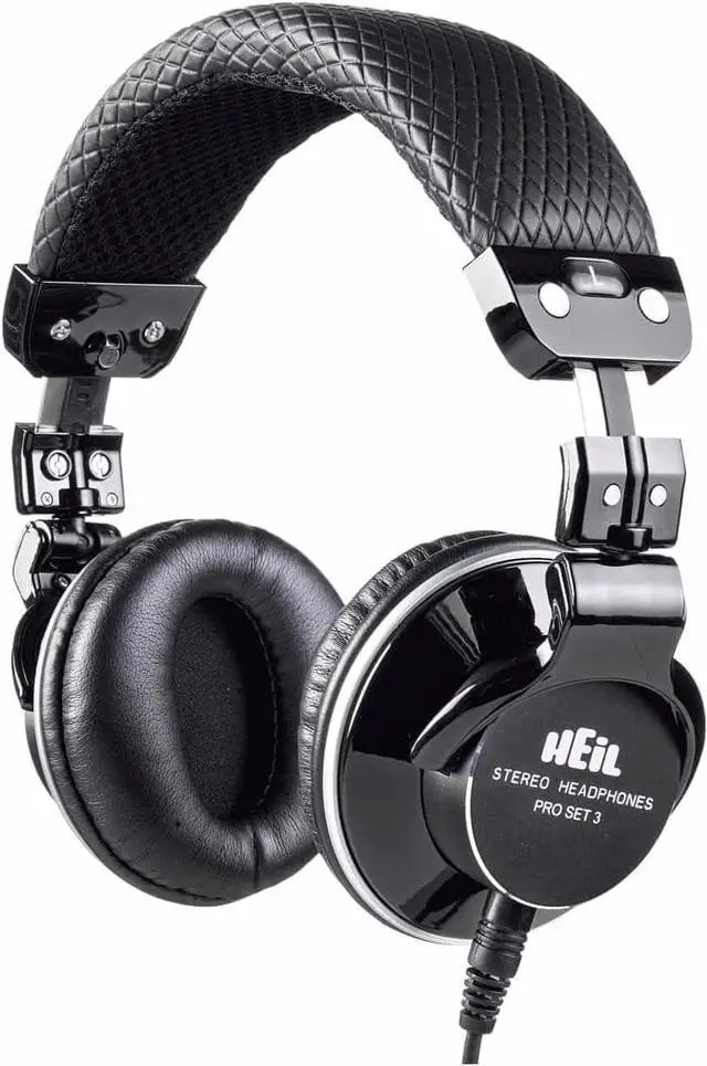 Main image of Heil Sound Pro Set 3 Studio Headphones with Closed Back. High Impedance and Deep Bass Headphones Perfect for Studio Audio, Podcast Audio, Live Sound Audio, and Broadcast