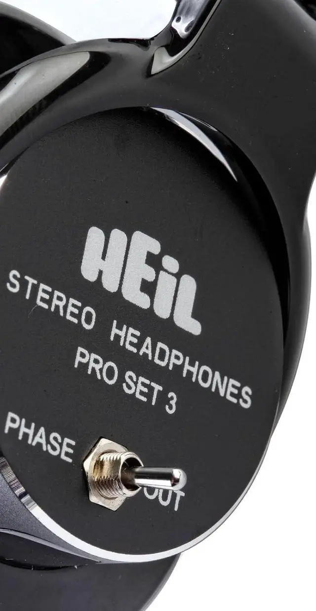 Alt view image 2 of 7 - Heil Sound Pro Set 3 Studio Headphones with Closed Back. High Impedance and Deep Bass Headphones Perfect for Studio Audio, Podcast Audio, Live Sound Audio, and Broadcast