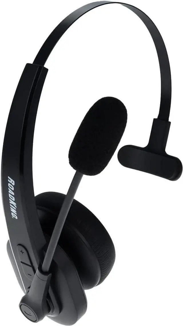 Main image of RoadKing Truck Driver Headset RKING2000 Noise Cancelling Truck Driver Bluetooth Headset Wireless Headphones w/Mic