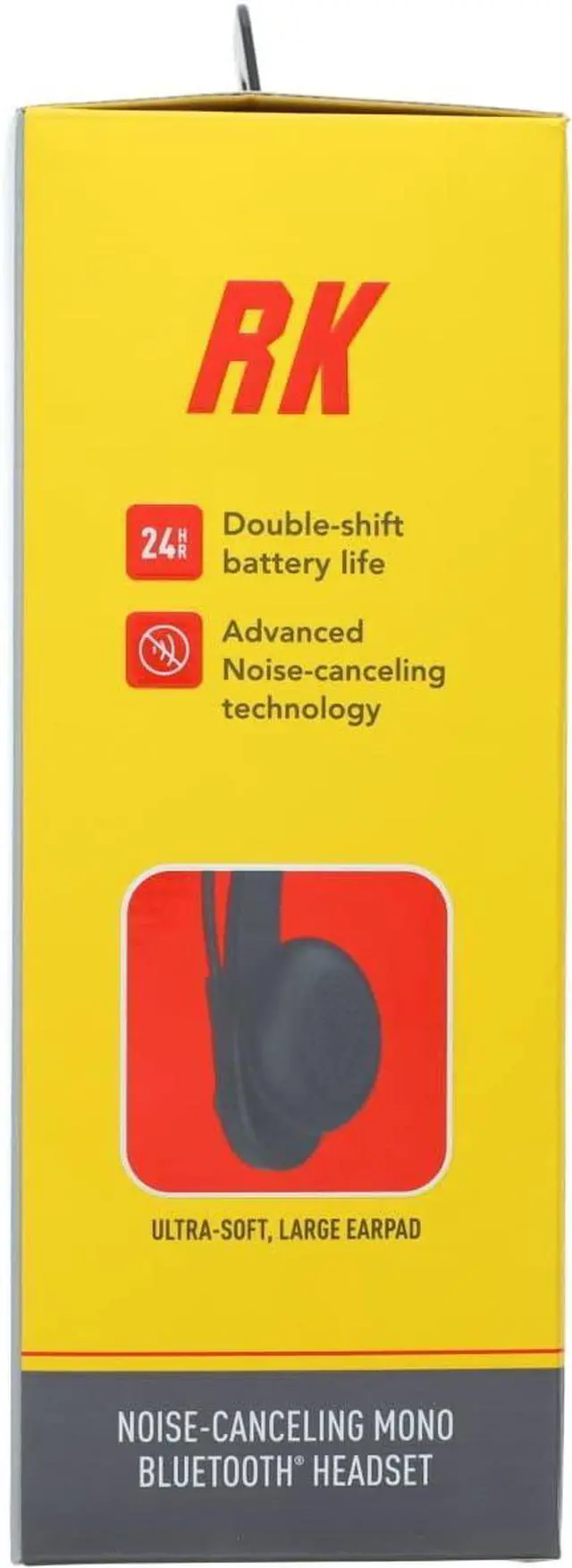 Alt view image 7 of 7 - RoadKing Truck Driver Headset RKING2000 Noise Cancelling Truck Driver Bluetooth Headset Wireless Headphones w/Mic