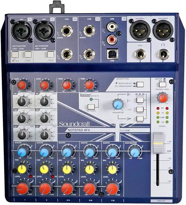 Alt view image 2 of 7 - 2 Person Podcasting Podcast Kit Soundcraft Mixer+Headphones+Mic+Stand
