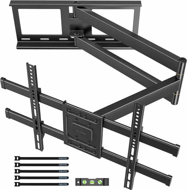Main image of BONTEC Corner TV Wall Mount with Extra Long 40.9 Extension Arm,Tilt Swivel