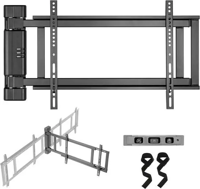Main image of ynVISION.DESIGN Swing Wall Mount Bracket for 32-75" TVs, Hinged, Pack of 1