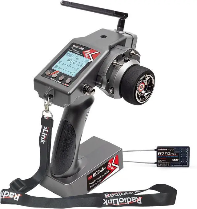 Main image of Radiolink RC6GS V3 7CH RC Transmitter R7FG Waterproof Receiver for RC Car