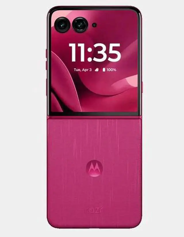 Alt view image 3 of 5 - Motorola RAZR 60 Ultra 5G 512GB ROM 16GB RAM Dual SIM GSM Unlocked - Pantone Cabaret