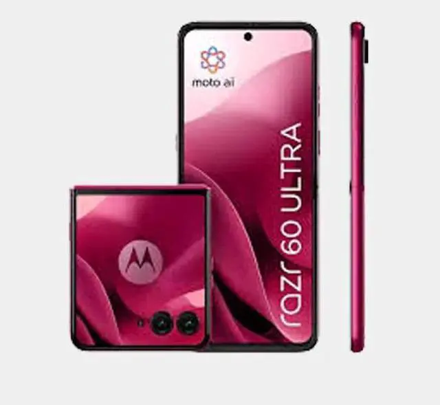 Main image of Motorola RAZR 60 Ultra 5G 512GB ROM 16GB RAM Dual SIM GSM Unlocked - Pantone Cabaret