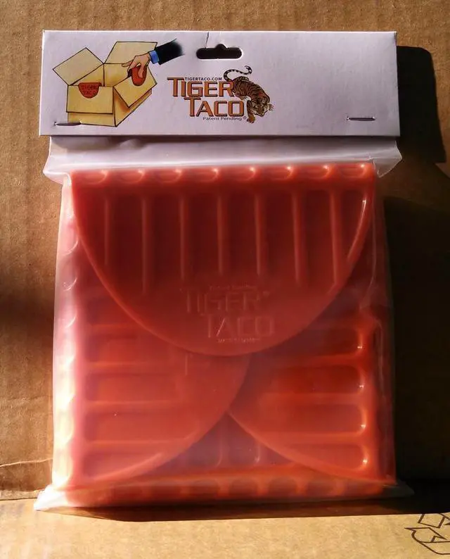 Alt view image 2 of 7 - Tiger Taco Box Clips Make Packing and Unpacking Boxes Easier (Set of 4, ABS Plastic)