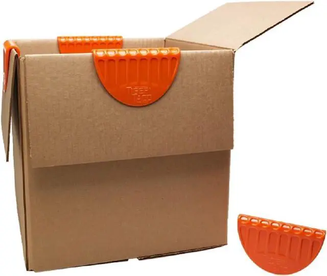Main image of Tiger Taco Box Clips Make Packing and Unpacking Boxes Easier (Set of 4, ABS Plastic)