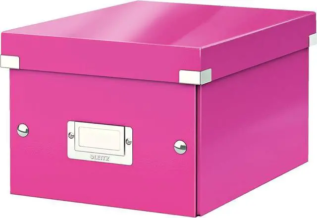 Main image of Leitz A5 Storage Box, Click and Store Range 60430001 - Small, White Storage Box A5