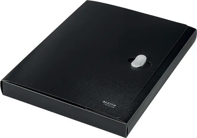 Alt view image 6 of 7 - Leitz A4 Box File, 250 Sheet Capacity, 100% Recyclable, Opaque Plastic, Eco Friendly, Recycle Range, 46230095, Dark Blue