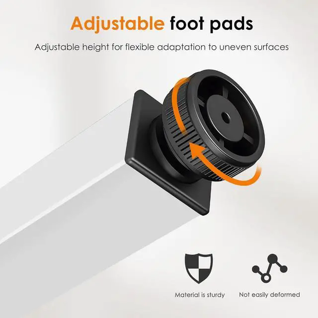 Alt view image 6 of 7 - DlandHome Computer Desk, Large Executive Office Desk Computer Table Study Writing Workstation for Home Office,White,70.8 x 31.5 inch