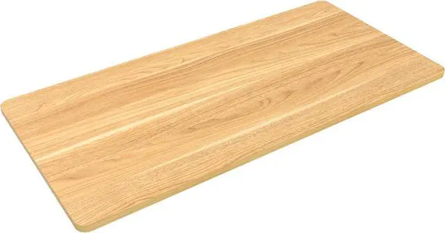 Main image of FLEXISPOT Whole Piece 55"x28" Desktop 1" Thickness Height Adjustable Desk Rectangular Tabletop Maple Board (55INCH Maple Top)