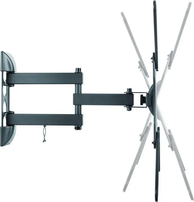 Alt view image 4 of 7 - ProHT Articulating TV Wall Mount TV Stand(05416) Full Motion for Most 23- 55 3D LED, LCD TVs and Screens, +15°~ -15°Tilt; +90°~ -90° Swivel, VESA up to 400x400,Max Load 66lbs