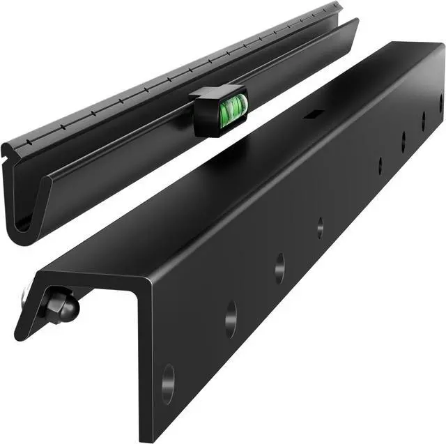 Alt view image 7 of 7 - No Drill TV Wall Mount for 2655 Inch TVs, Includes 26,32,50,55 Inch Models, Studless Narrow Wall TV Stand, Slim Drywall TV Bracket, Max VESA 400×400 mm Supports Up to 100 lbs, Easy Install