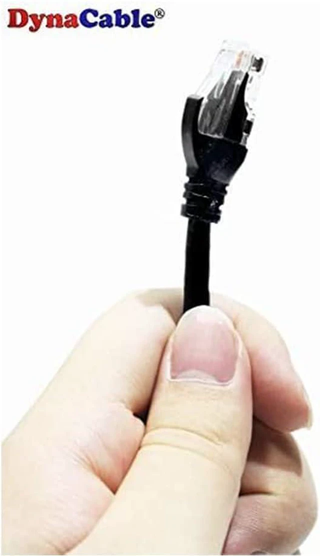 Alt view image 3 of 7 - Cat6 Ethernet Cable - 2 Foot / 5 Pack - White - High Speed Internet LAN Cable with Snagless RJ45 Connectors for Fast Computer Networking with Professional Grade Copper