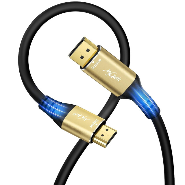 thumbnail image 2 of 6ft / 10ft Mini DisplayPort To HDMI Adapter Cable – For Dell, Lenovo, MacBook, Surface 2 of 3