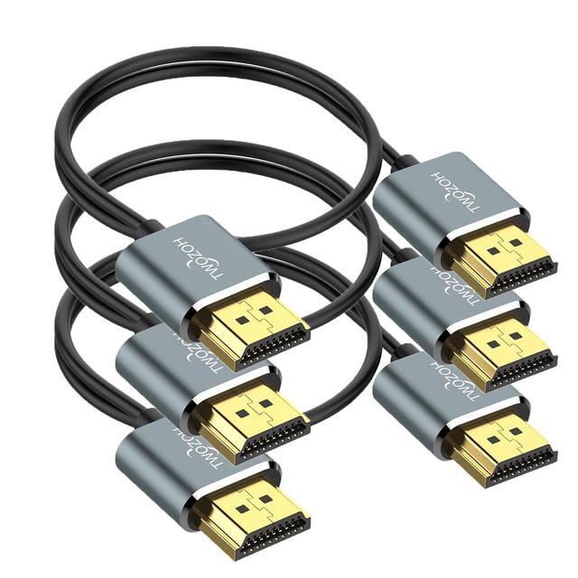 thumbnail image 2 of Twozoh Long Ini HDI To HDI Cable 15FT, High-Speed HDI To Ini HDI Braided Cord Support 3D 2 of 11