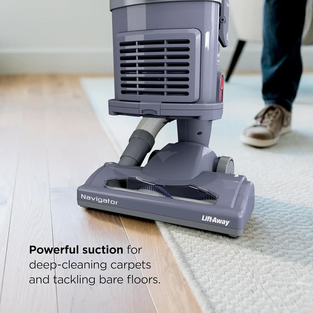 Alt view image 2 of 7 - Shark Navigator Lift-Away Upright Vacuum, HEPA, Pet Hair, Lavender, NV352