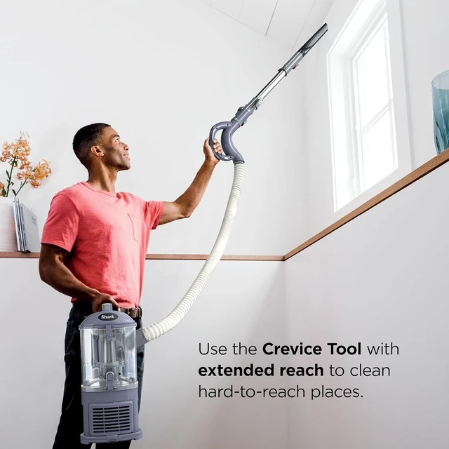 Alt view image 3 of 7 - Shark Navigator Lift-Away Upright Vacuum, HEPA, Pet Hair, Lavender, NV352