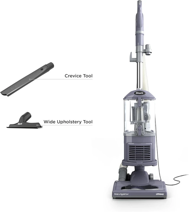 Alt view image 7 of 7 - Shark Navigator Lift-Away Upright Vacuum, HEPA, Pet Hair, Lavender, NV352