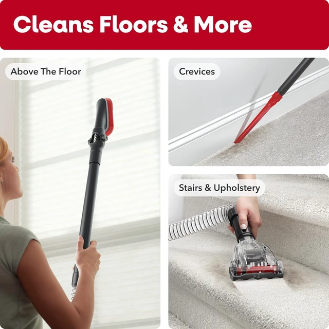 Alt view image 5 of 6 - Hoover WindTunnel Cord Rewind Pro Bagless Vacuum Cleaner, Upright