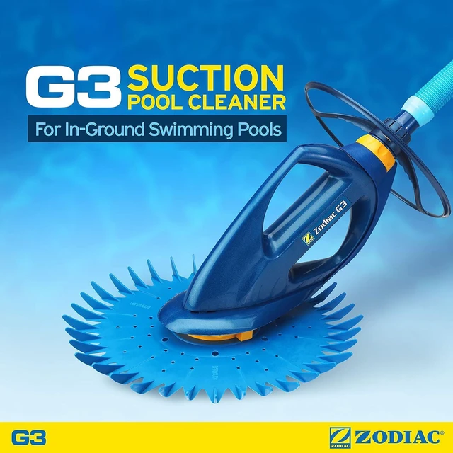 Alt view image 2 of 6 - Zodiac G3 Suction-Side Inground Vacuum Pool Cleaner
