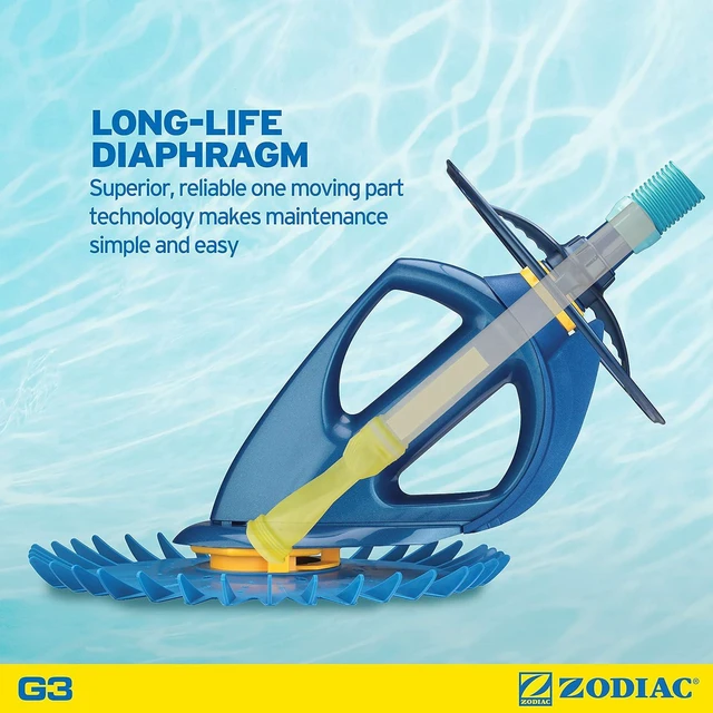 Alt view image 5 of 6 - Zodiac G3 Suction-Side Inground Vacuum Pool Cleaner