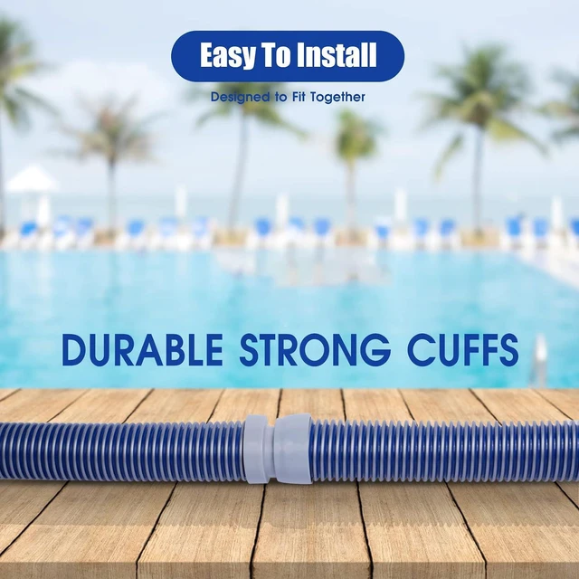 Alt view image 7 of 7 - 1.5" Pool Hoses Replacement/Extension for Inground Pools Vacuum Cleaner