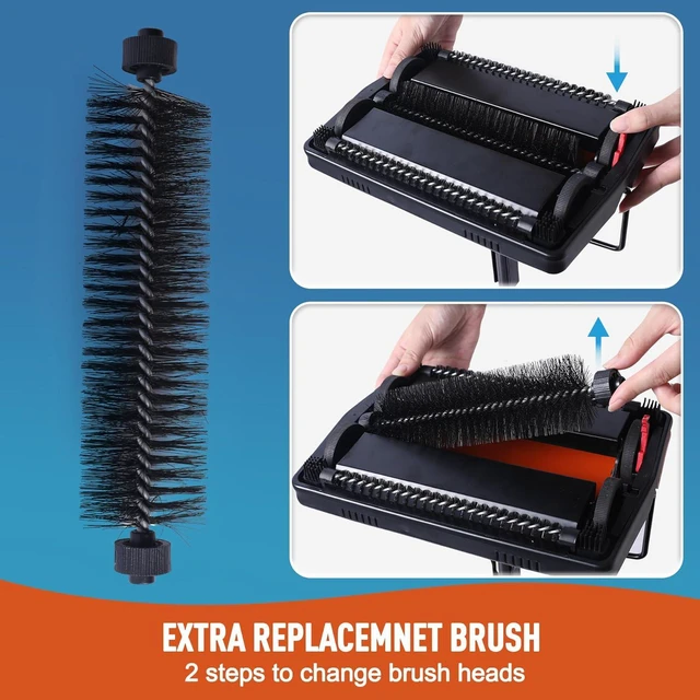 Alt view image 7 of 7 - CLEANHOME Manual Carpet Sweeper For Pet Hair and Dust Remove