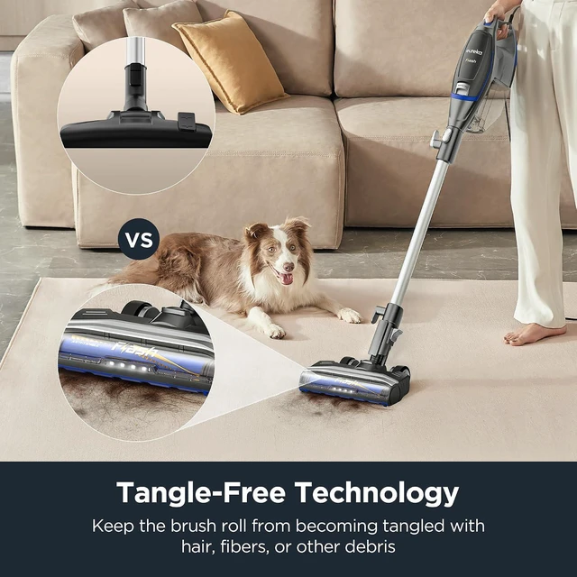 Alt view image 2 of 7 - Eureka Corded Stick Vacuum Cleaner, 2-1 Lightweight Vacuum Cleaner for Home