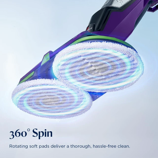 Alt view image 3 of 7 - BISSELL Spinwave Cordless Pet Spin Mop, 18V Hard Floor Cleaner, 23157