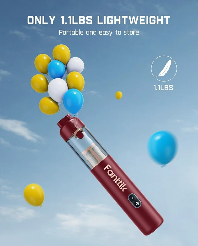Alt view image 5 of 7 - Fanttik Slim V8 APEX Cordless Car Vacuum & Air Duster, 4-in-1 Portable Mini Vacuum with 19000pa Suction Power for Pet Hair, Type-C Charge, One-Touch Empty for Car, Office Desk, Keyboards (Red)