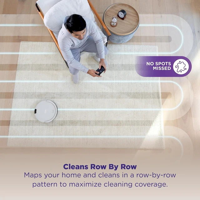 Alt view image 3 of 7 - Shark Navigator Robot Vacuum + Self-Empty Base, White, AV2110S