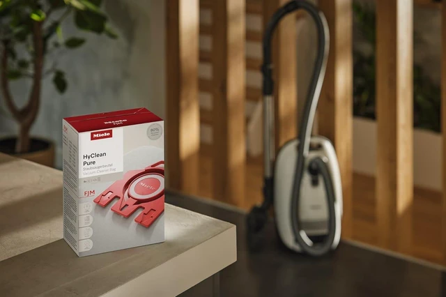 Alt view image 5 of 6 - Genuine Miele Vacuum Cleaner AirClean Dust Bags Type FJM Pack of 4