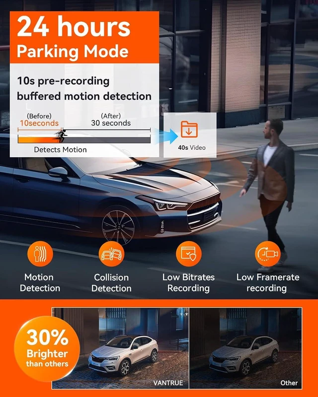 Alt view image 7 of 7 - Vantrue N5 4 Channel WiFi 360° All Sides Dash Cam