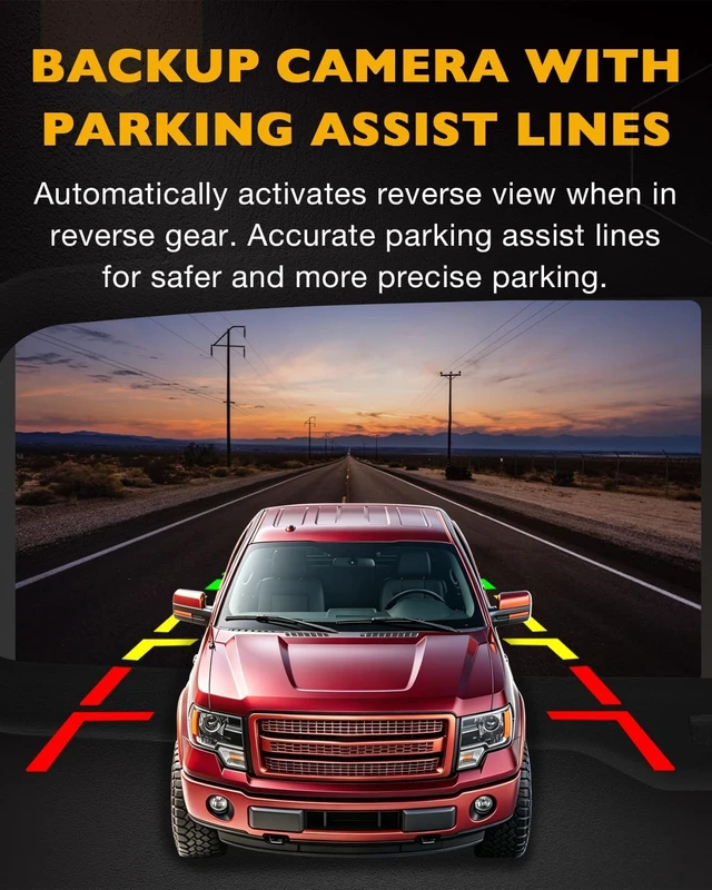 Alt view image 6 of 7 - Back up Camera, Fit for 2004-2014 Ford F150, 2008-2016 F250 F350 F450 F550