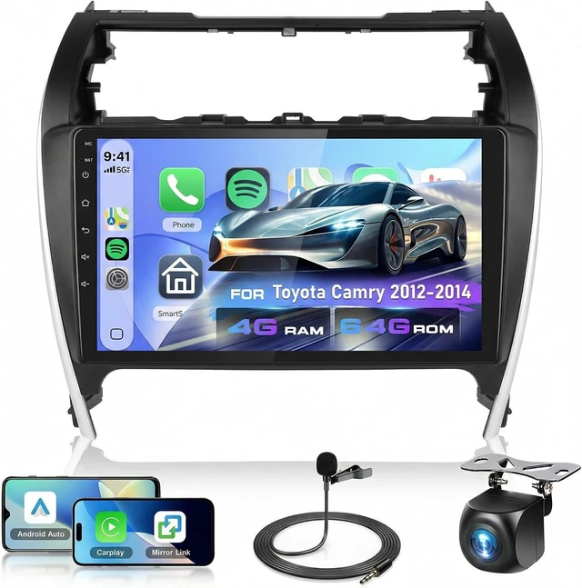 Main image of 4G+64G Car Stereo for Toyota Camry 2012-2014