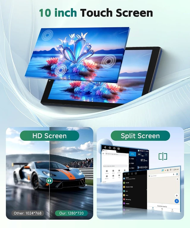 Alt view image 4 of 7 - 4G+64G Car Stereo for Toyota Camry 2012-2014
