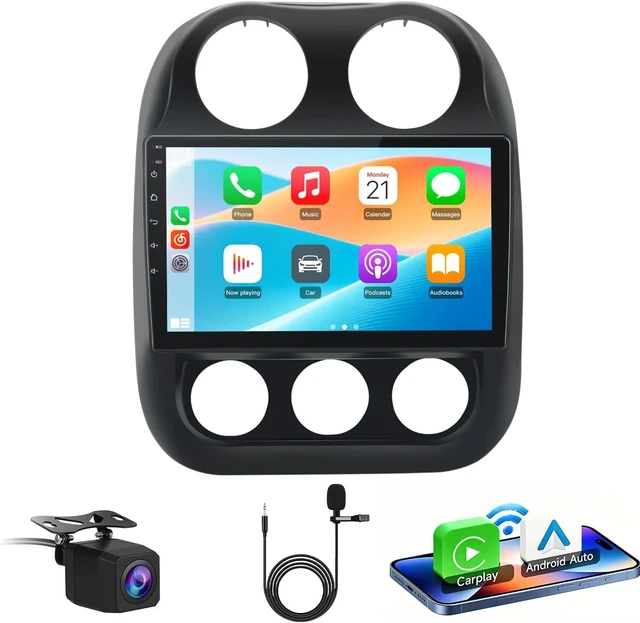 Main image of Car Radio Stereo for Jeep Patriot Compass 2010-2016 10.1 Touch Screen