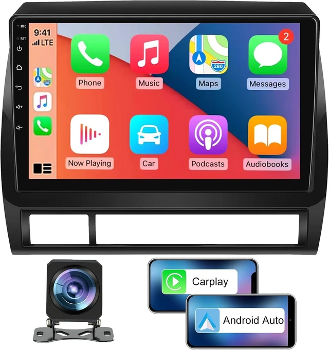 Main image of Car Radio Stereo for Toyota Tacoma 2005-2015 with CarPlay Android Auto