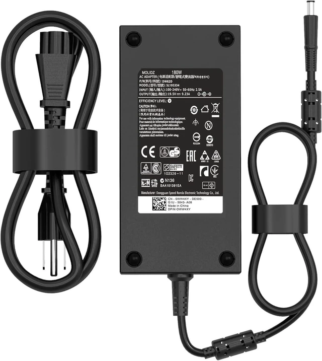 Main image of 180W Charger Fit for Dell Dock WD19 K20A001 D6000 D6000S