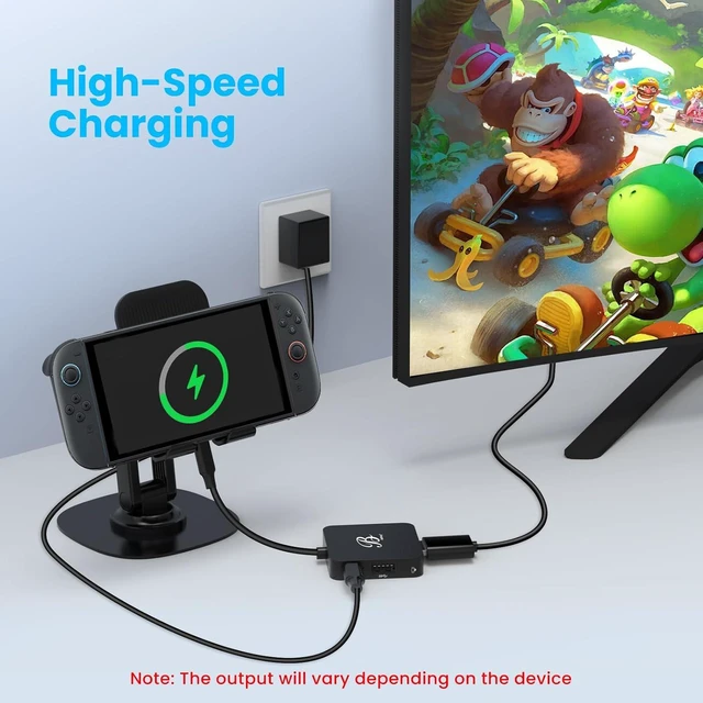 Alt view image 3 of 5 - Switch 2 Dock for Nintendo Switch 2, Portable USB C Docking Station