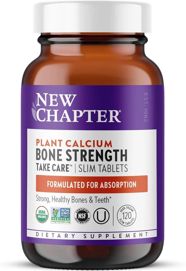 Main image of New Chapter Bone Strength Take Care Supplement, 120 Slim Tablets