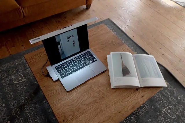 Alt view image 7 of 7 - PaletteLife EXZ-1500BK LED Monitor Light Bar EXARM Zeta, USB-C Powered, Anti-Glare Lighting, RGB Gaming Light, Black