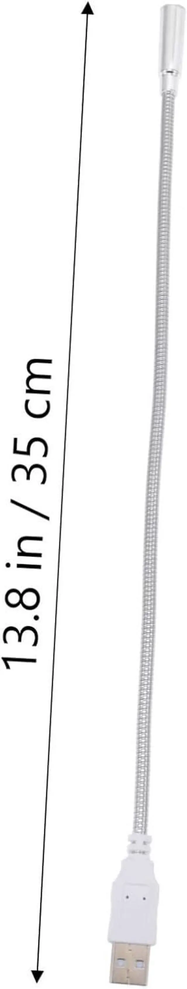 Alt view image 2 of 7 - 4pcs USB Keyboard Lamps with Flexible Gooseneck Portable Eye Caring LED Reading Lights for Laptop Desktop Bedside and Outdoor Use