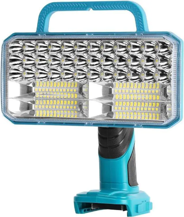 Main image of 40W Cordless LED Flashlight for Makita 18V Lithium-ion Battery, 4200LM Handheld Work Light with USB Charger Port for Camping, Hiking, Climbing, Job Site, Indoor & Outdoor Use