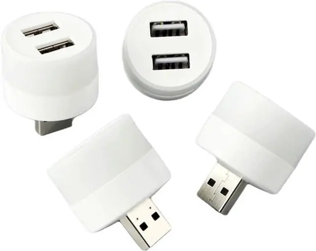 Alt view image 4 of 6 - Small Black Table lamp Night Light Charging Computer Power Bank Mini Book led Light Eye Protection Square Reading Light USB Light